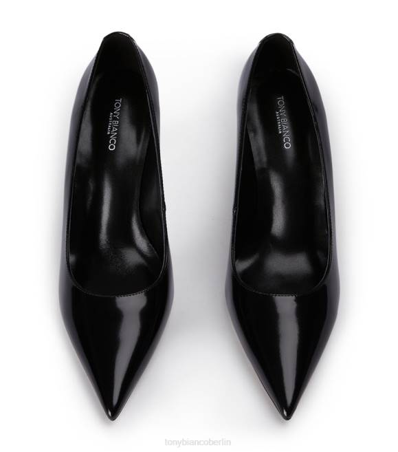 Pumps | de Tony Bianco Frauen Dolly-Heels Schwarz hochglänzend/klar 4624335